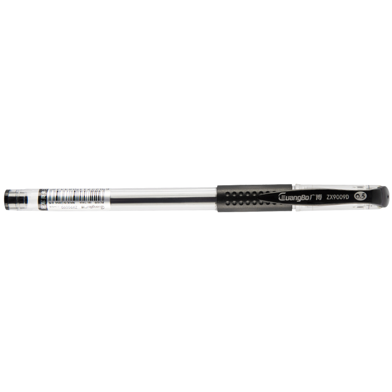 GB ZX9009D GEL INK PEN, 0.5MM BLACK