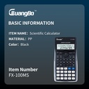 GB FX-100MS SCIENTIFIC CALCULATOR, 401 FUNCTION, BLACK