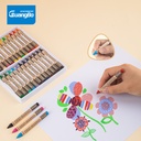 GB HWH06376 WAX CRAYONS, 24 COLORS