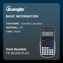 GB FX-991ES PLUS SCIENTIFIC CALCULATOR, 417 FUNCTION, BLACK