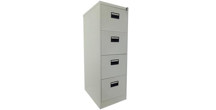 SWITZERLAND 4 DRAWER FILING CABINET W/ PLASTIC DIVIDER