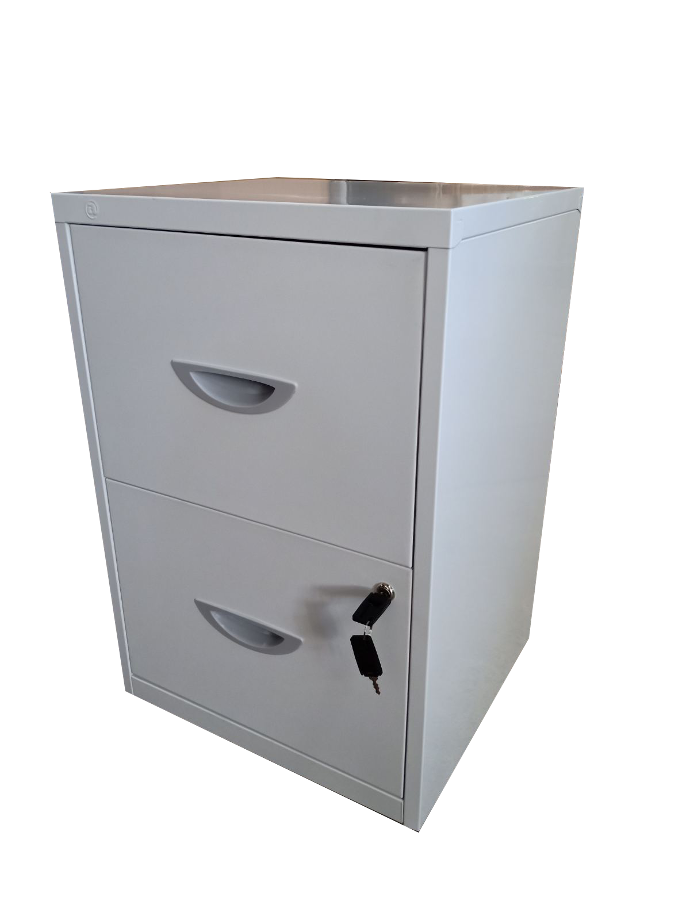 Monaco 2-Drawer Vertical Cabinet