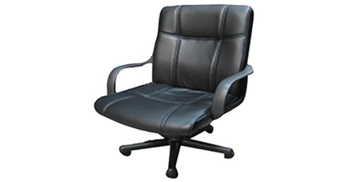 TACLOBAN PVC MID BACK EXECUTIVE CHAIR, NYLON BASE, 58*65*97-107 CM