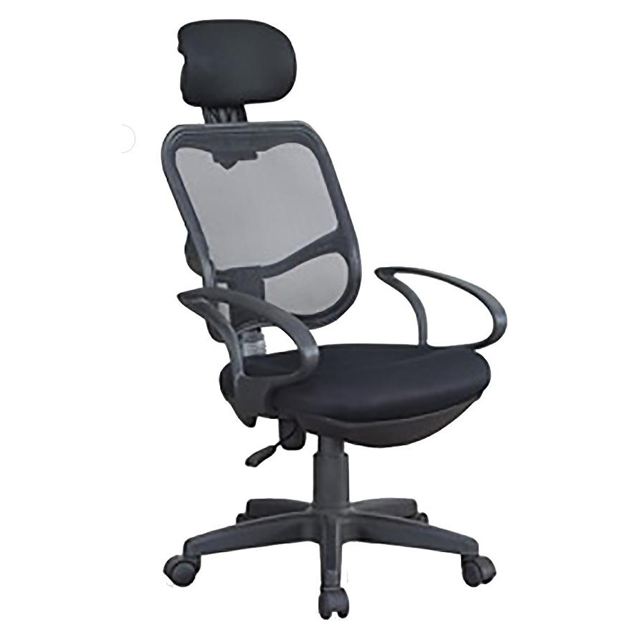 KINGSTON MESH CHAIR, TILT-TENSION MECHANISM, NYLON BASE