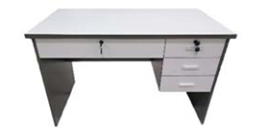 [CM-17G] BICOL OFFICE TABLE w/ 3 DRAWERS & 1 CENTER DRAWER